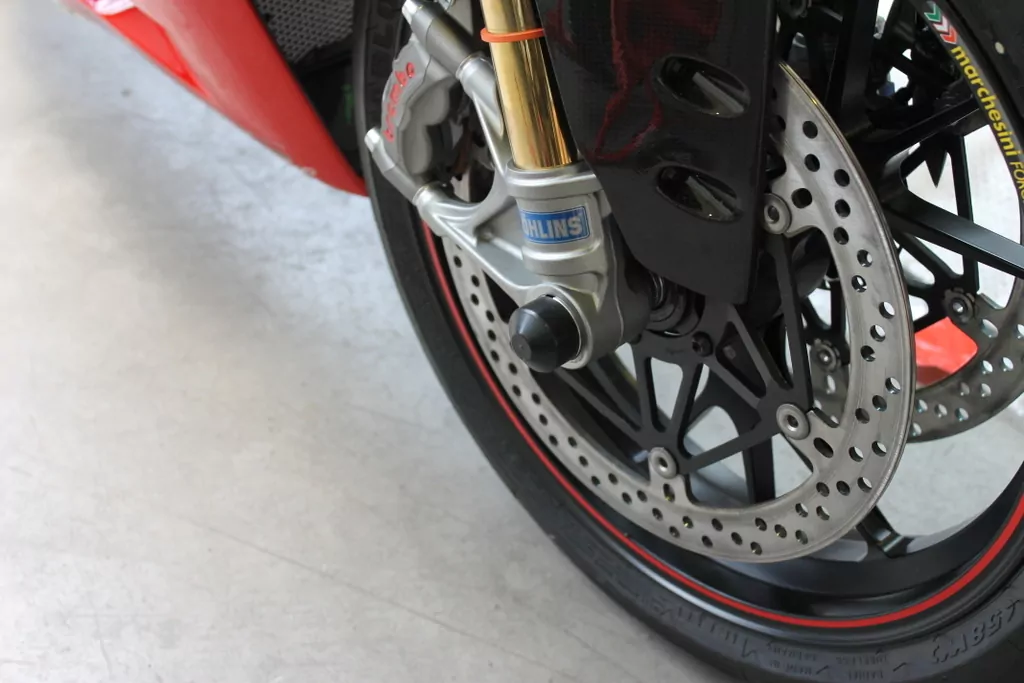 MG Biketec Sturzprotektoren / Protektor - Federgabel für Ducati 848 ab 2008