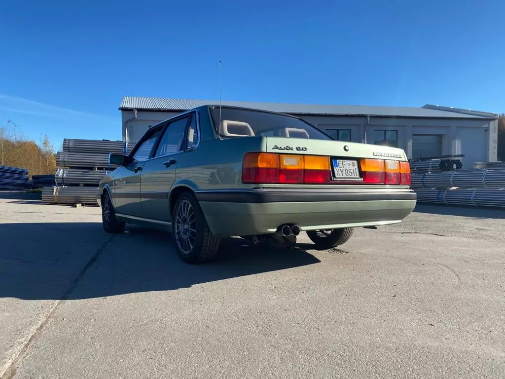 Audi 80/90 Typ 81  Endschalldämpfer - 2x63 Typ 10