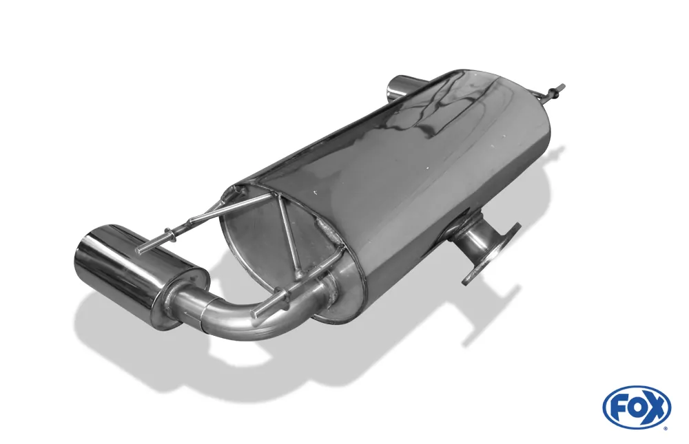 Mazda MX5 Typ NC  Endschalldämpfer Ausgang rechts/links - 115x85 Typ 32 rechts/links - dezenter sportlicher Sound mit EWG-Betriebserlaubnis