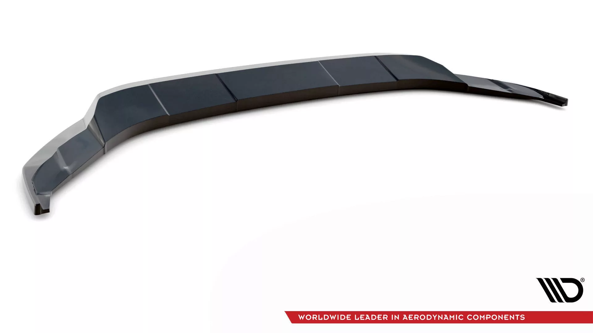 Front Ansatz V.2 Für Volkswagen Atlas Cross Sport Schwarz Hochglanz