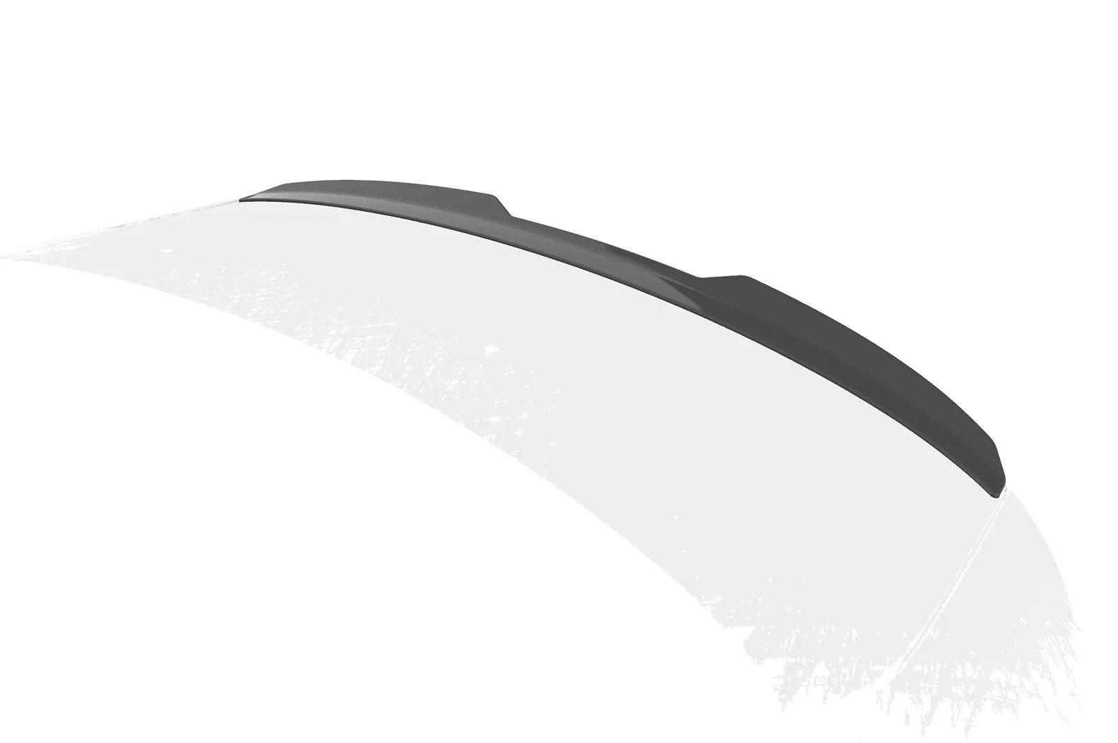 Heckflügel mit ABE für BMW 4er G22 Coupe HF836 Schwarz Strukturiert