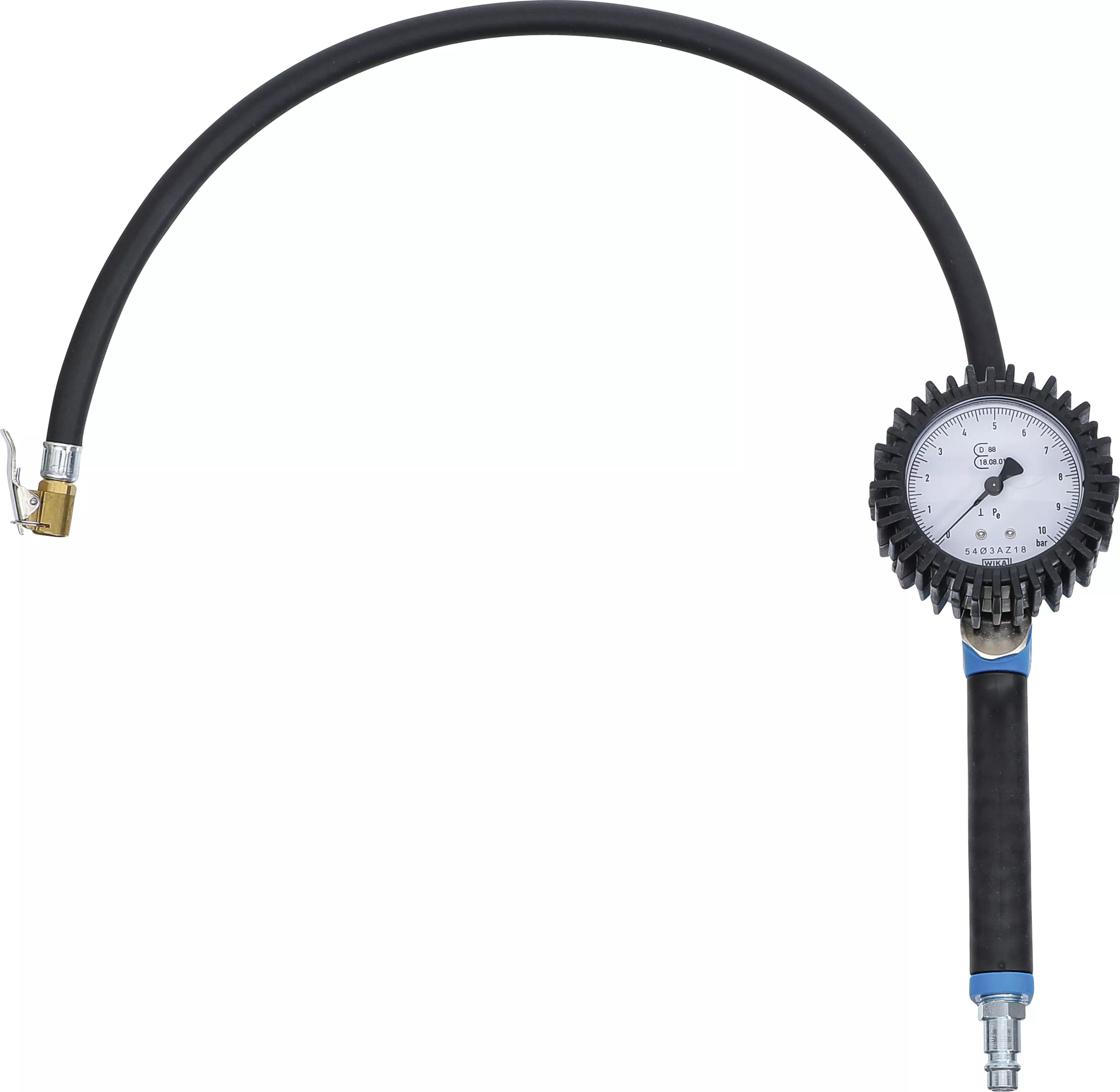 Druckluft-Reifenfüllpistole | geeicht | 0 - 10 bar