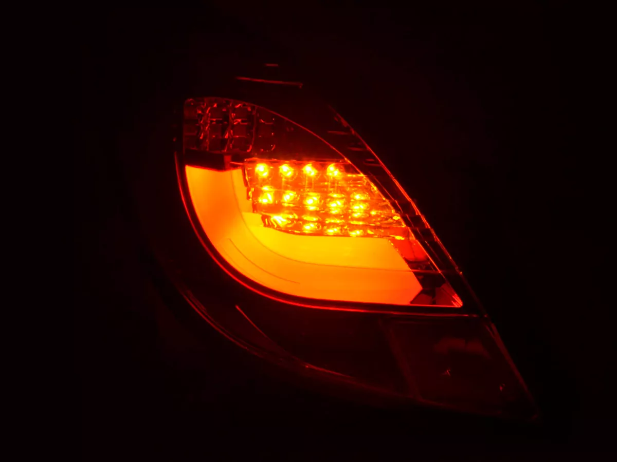 Rückleuchten Set LED Opel Corsa D 3-türig Bj. 06-10 rot/klar