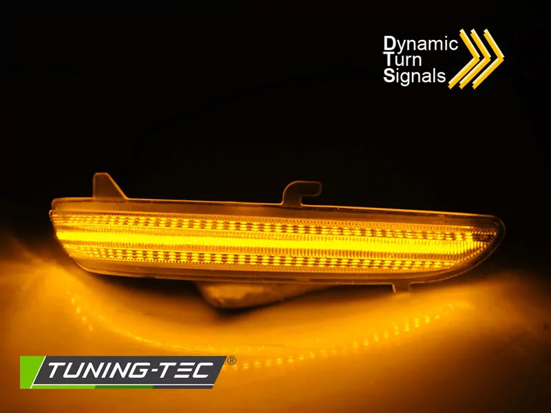 Indicator In The Mirror White Led Seq Fits Peugeot 208 / 2008 / Citroen C3