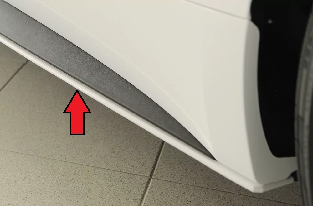 Rieger Seitenschwelleransatz für Audi A5 S5 (B9/F5) | Cabrio 11.16-12.19 (bis Facelift) nur für S-Line-Schweller