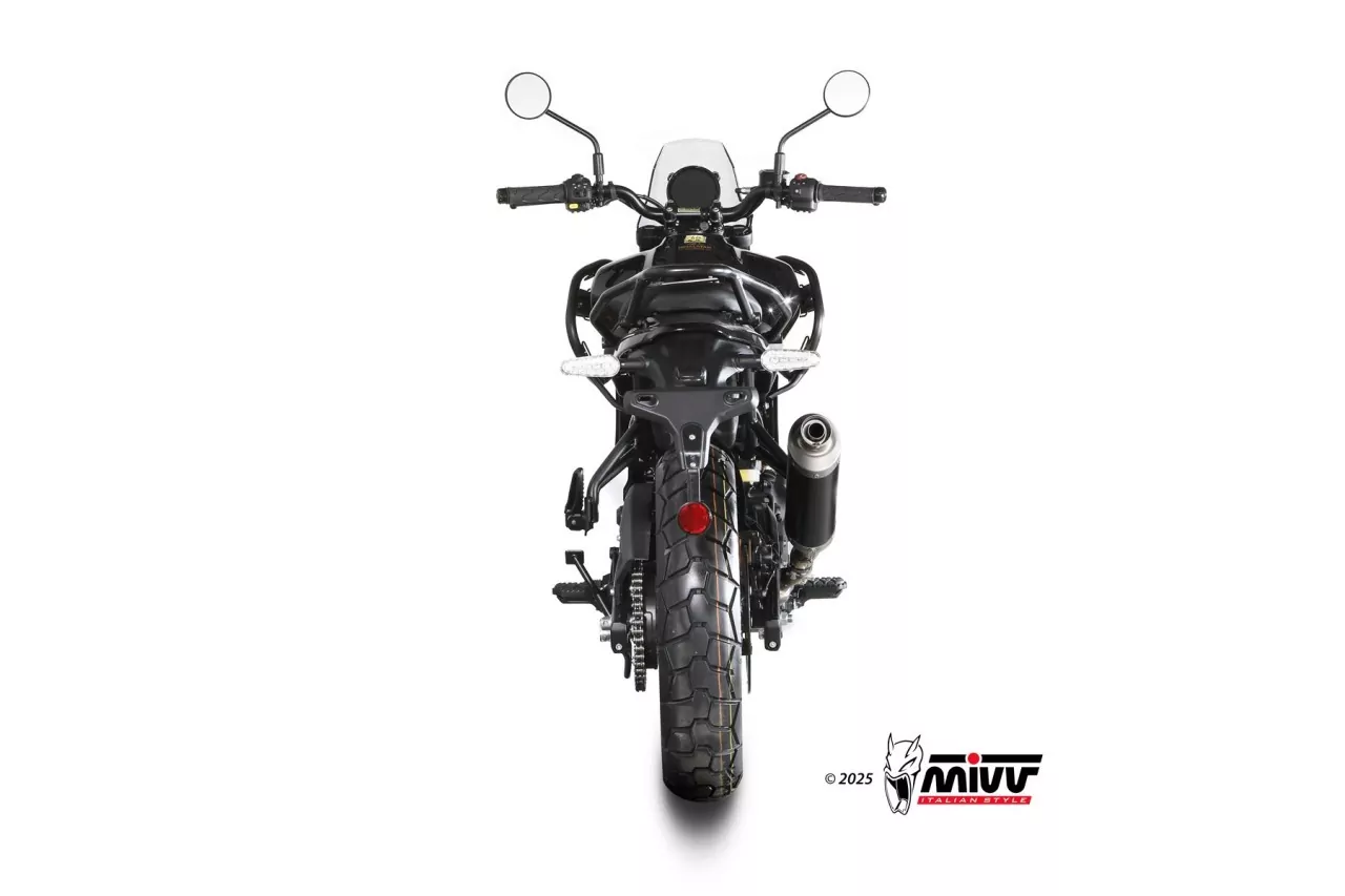 MIVV DAKAR Edelstahl Schwarz ROYAL ENFIELD HIMALAYAN 450 2024