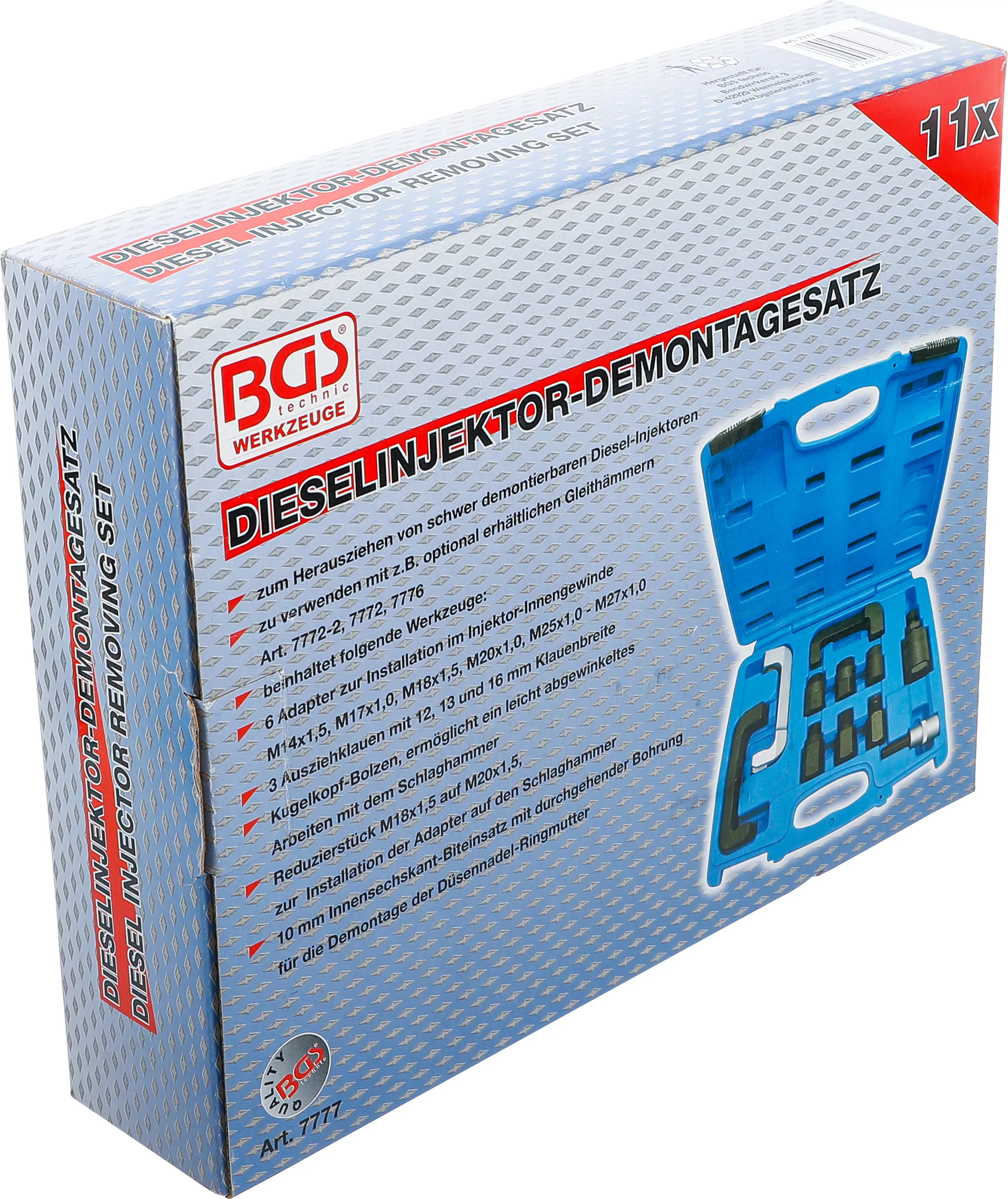 Diesel-Injektoren-Demontage-Satz | 10-tlg.