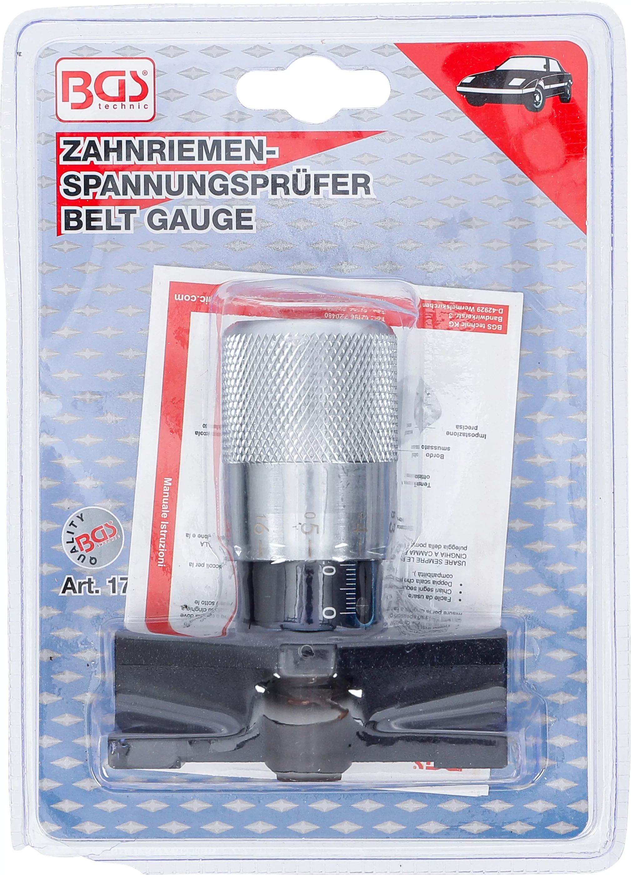 Zahnriemen-Spannungsprüfer