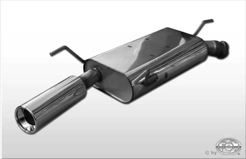 Opel Vectra B - Bj. 94`-9/99`  Endschalldämpfer einflutig - 1x90 Typ 13