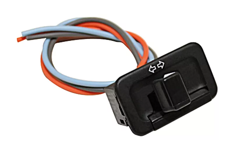 - Kein Hersteller - Blinkerschalter mit Rückstellfunktion zum Einbau z.B. in Quadarmatur, mit Kabel.