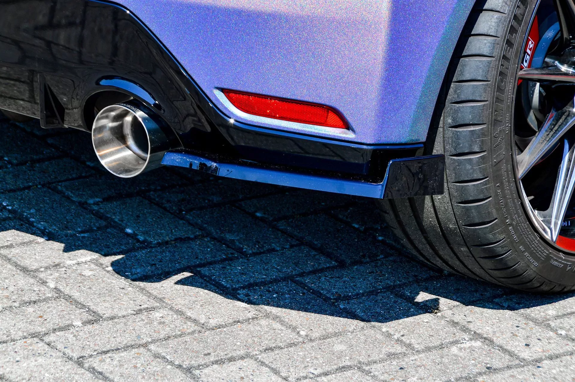 Heckansatz Seitenteile mit Wing für Toyota GT86 Facelift