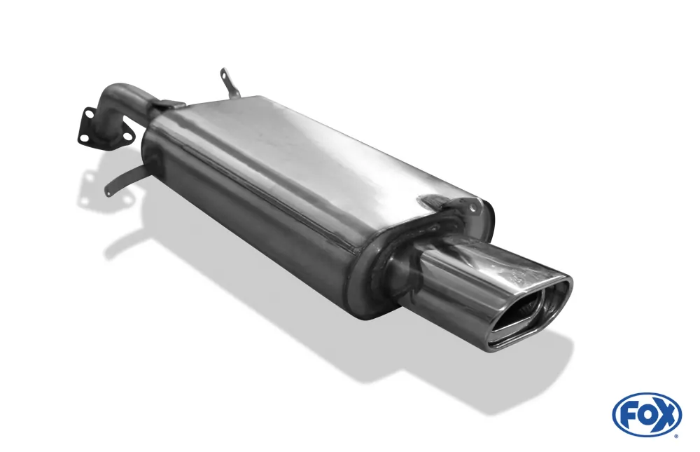 Volvo V40/ S40  Endschalldämpfer - 135x80 Typ 53