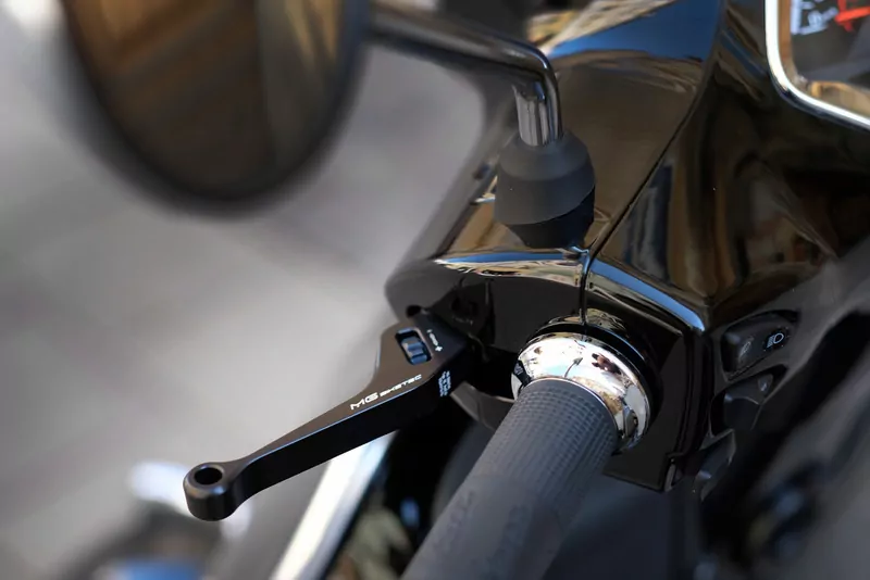 MG Biketec Bremshebel & Kupplungshebel Set - Kurz mit ABE, gültig in D - A - CH für Vespa Elestart 50 ab 1967