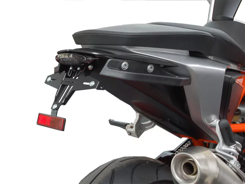 Kennzeichenhalter IQ1 für KTM 690 DUKE (2012-2019) Rücklicht oval