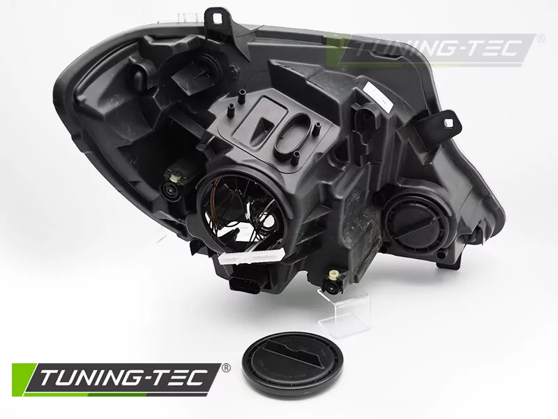 Headlight Black Left Side Tyc Fits Mercedes Sprinter W906 13-18
