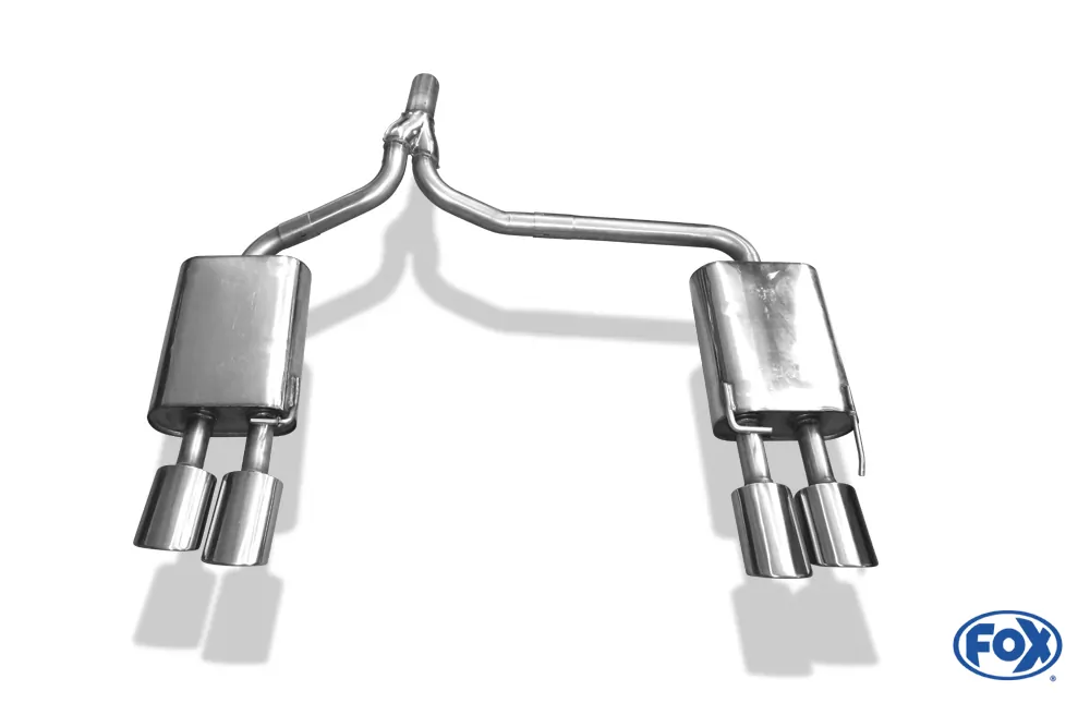 Ford Mondeo IV Fließheck 2,5l  Endschalldämpfer rechts/links - 2x106x71 Typ 33 rechts/links