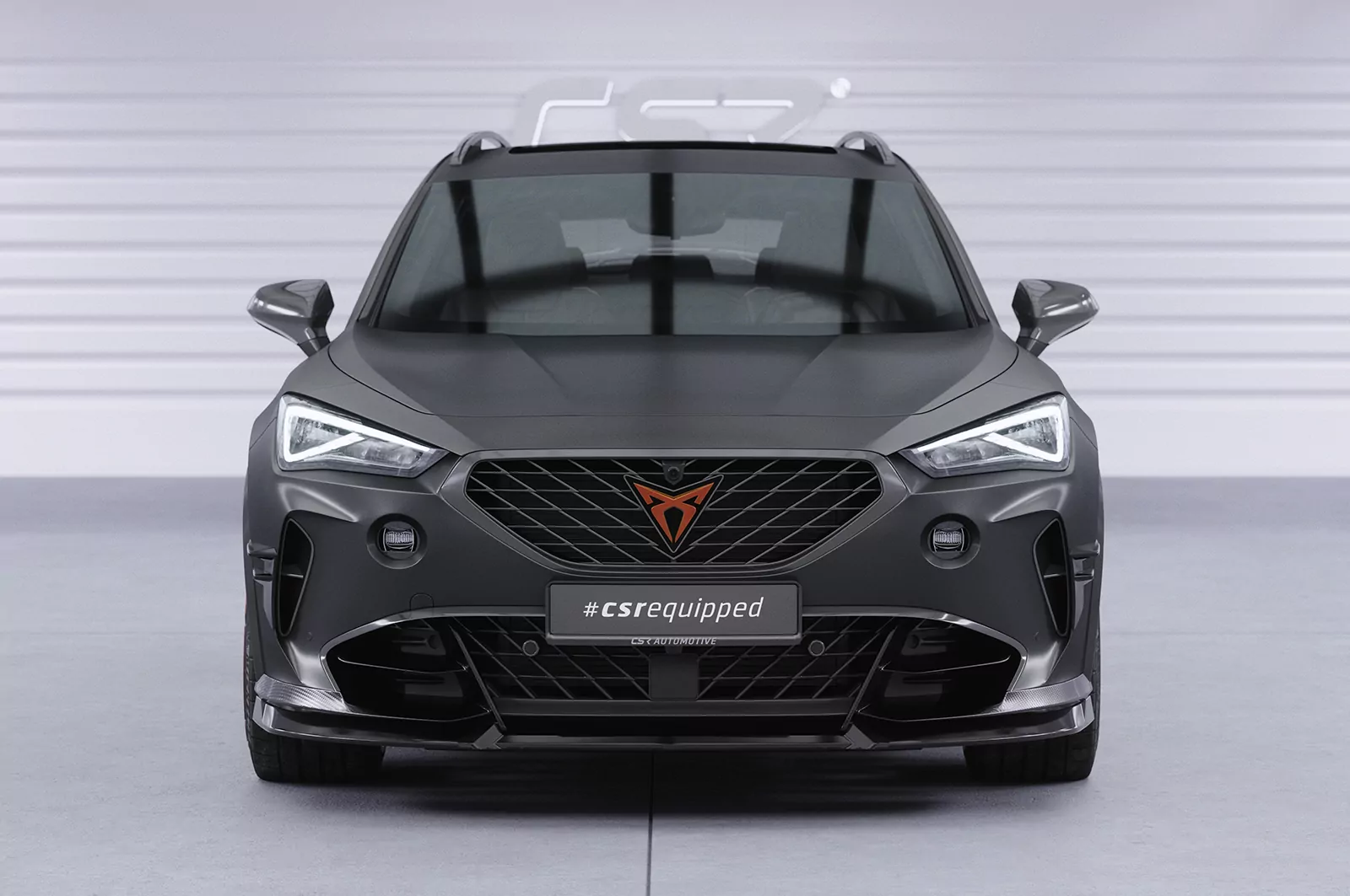 Performance Flaps für Cupra Formentor FP026 Schwarz Strukturiert