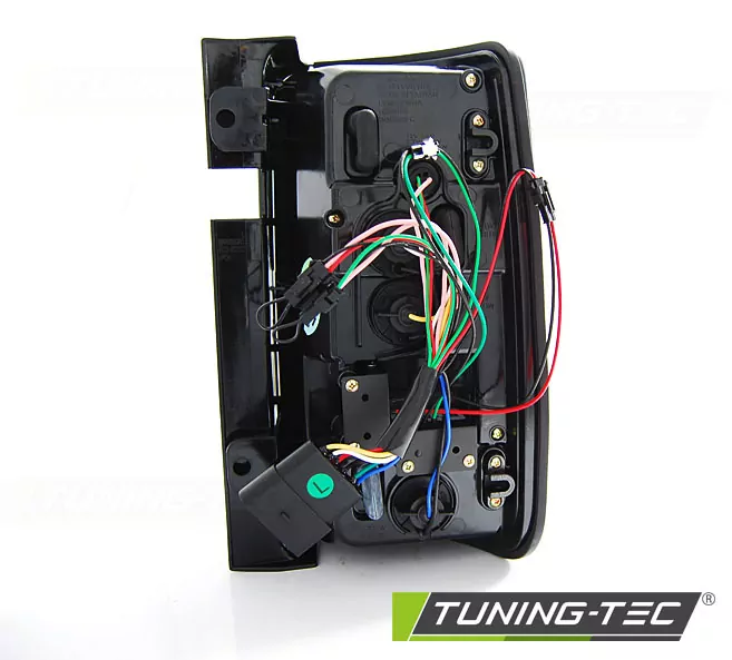 Led Bar Tail Lights Black Fits Vw Caddy 03-03.14