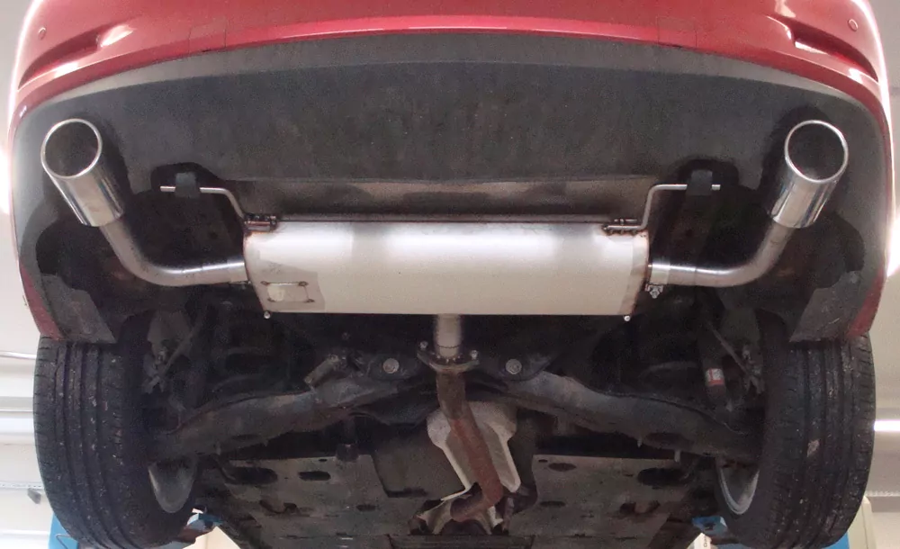 Mazda 6 - GJ Limousine  Endschalldämpfer quer Ausgang rechts/links - 1x100 Typ 16 rechts/links