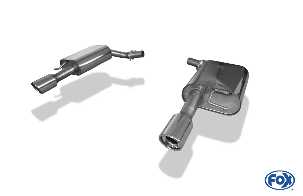 Audi A6 Typ 4F  Endschalldämpfer rechts/links - 1x90 Typ 17 rechts/links
