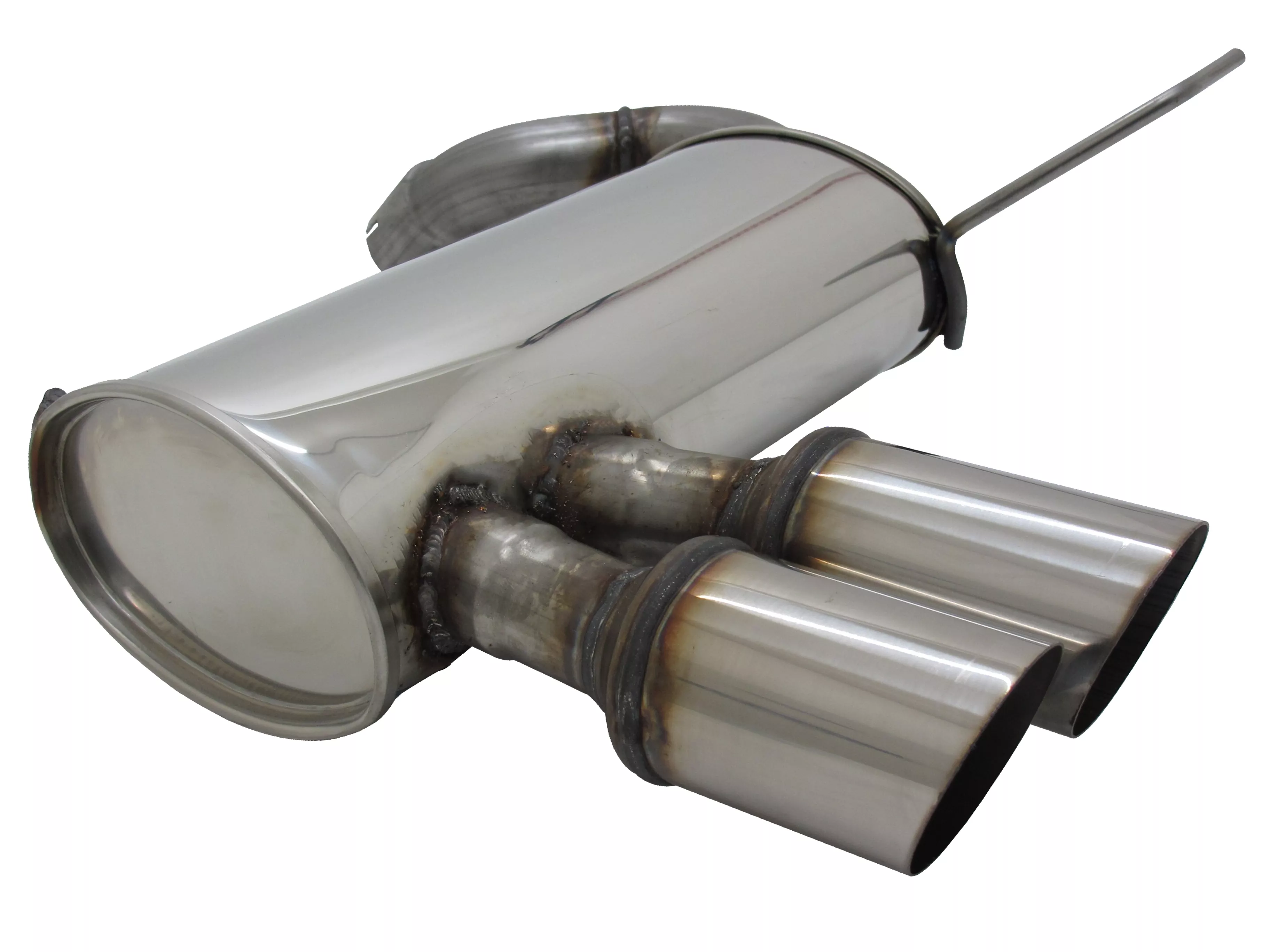 Novus Sportauspuff für BMW E90 / E91 / 325i / 330i 2x76mm MS-Design