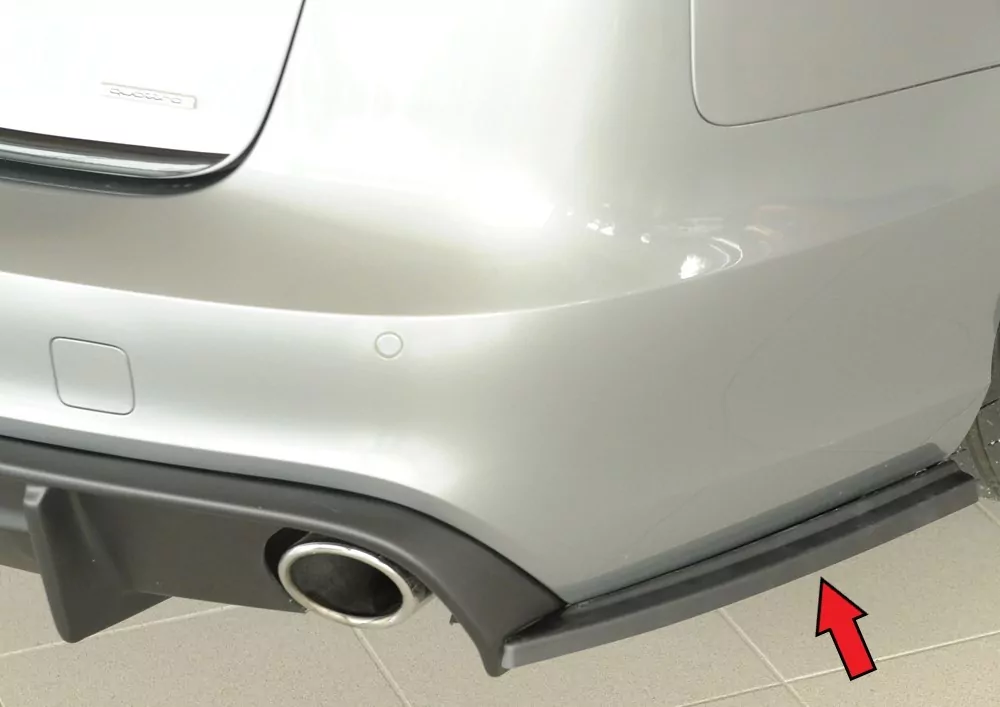 Rieger Heckschürzenansatz seitlich rechts für Audi A6 S6 (4G/C7) Lim. 02.12-08.14 (bis Facelift)
