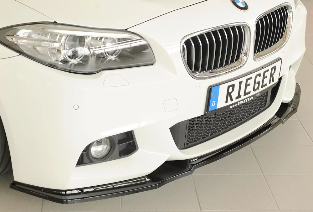 Rieger Spoilerschwert glanz schwarz für BMW 5er F10  (5L) Lim. 03.10-06.13 (bis Facelift)