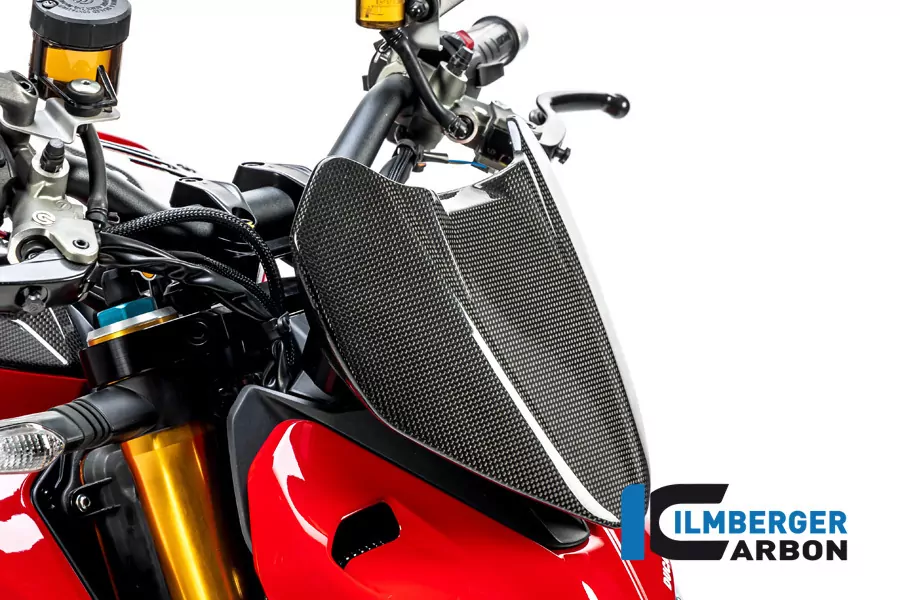 Ilmberger Carbon Armaturenabdeckung glanz für Ducati Streetfighter V4 2020-