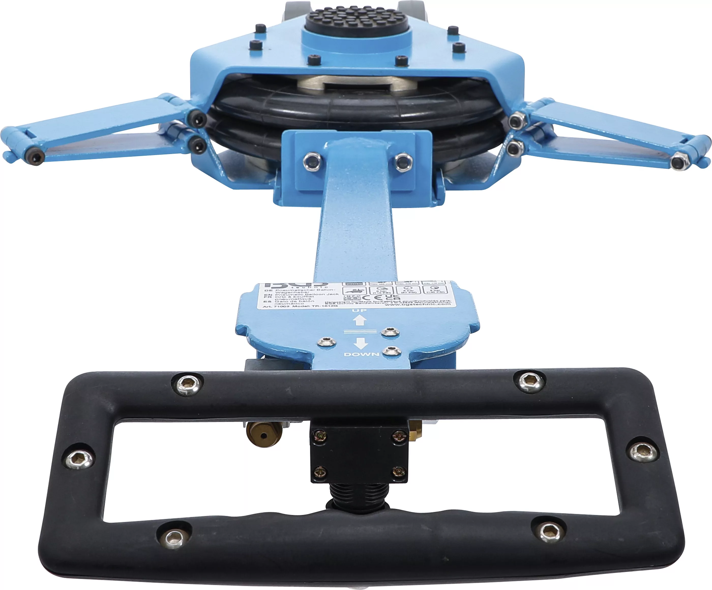 Pneumatischer Ballon-Wagenheber | fahrbar | max. 410 mm | 2000 kg