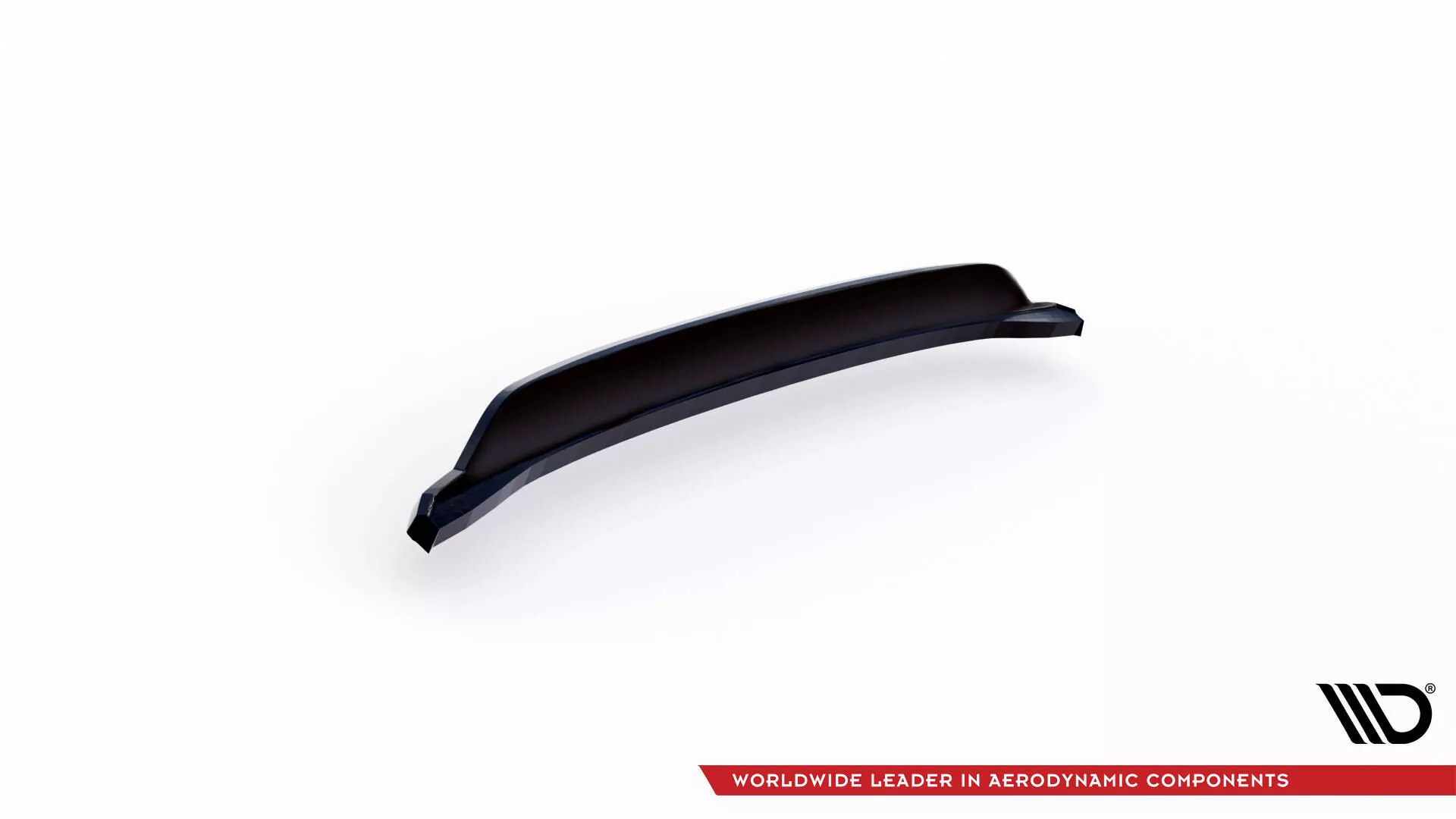 Hinten Splitter (mit Einem Vertikalem Balken) BMW 5er G30 / G31 Facelift Schwarz Hochglanz