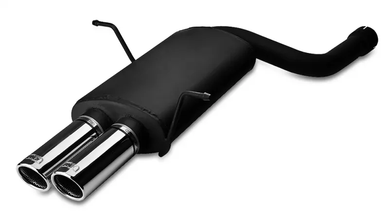Ulter Sportauspuff für Bmw E46 6 cyl single inlet pipe, jedna rura dolotowa 1998-2005 - 2 Endrohre Rund Ø70
