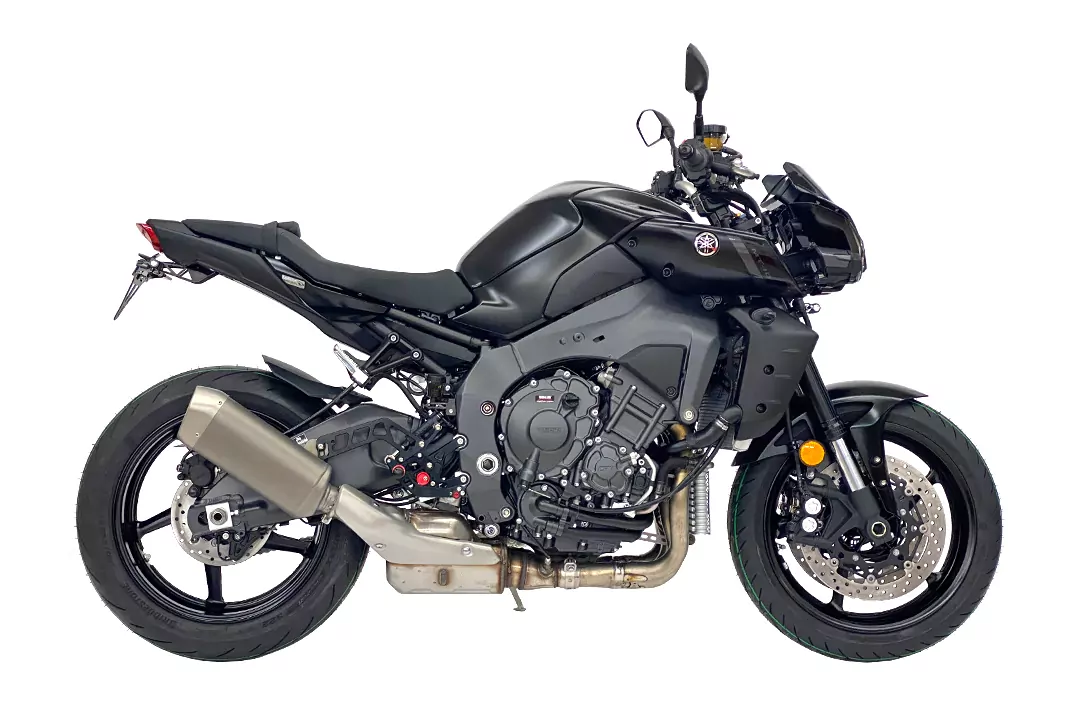 alpha Technik Kennzeichenhalter für Yamaha MT-10 / MT-10 SP ab Modelljahr 2016- Typ RN45 / RN78