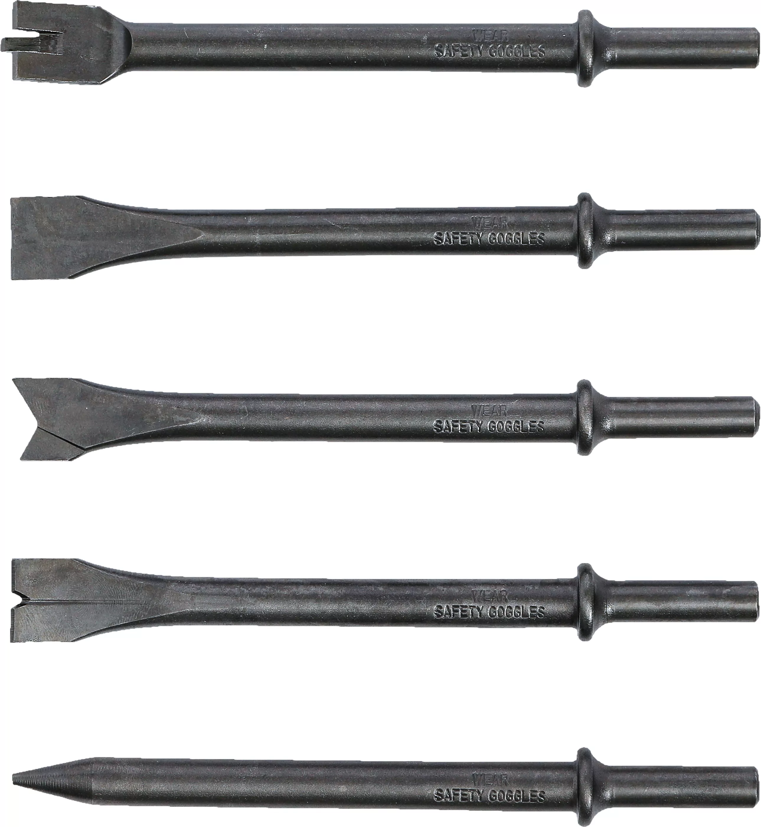 Drucklufthammer-Meißel-Satz | 5-tlg.