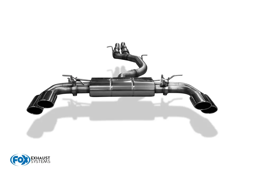 CUPRA Formentor 4x4 - VZ5  Endschalldämpfer mit 2 Abgasklappen - 2x115x85 Typ 44 rechts/links und Vorschalldämpfer
