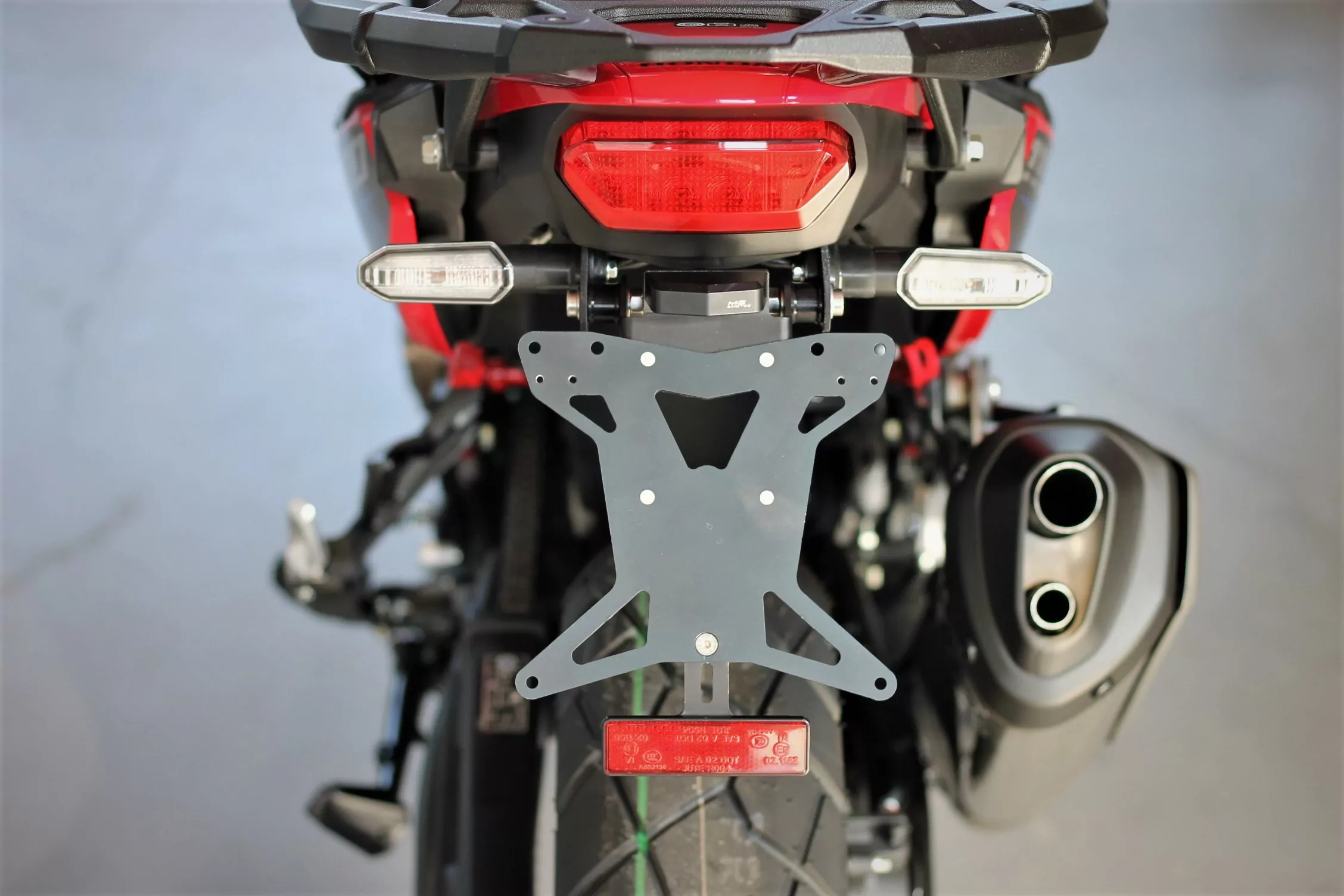 MG Biketec Kennzeichenhalter für Honda CRF 1100 L Africa Twin / Adventure Sports ab 2020