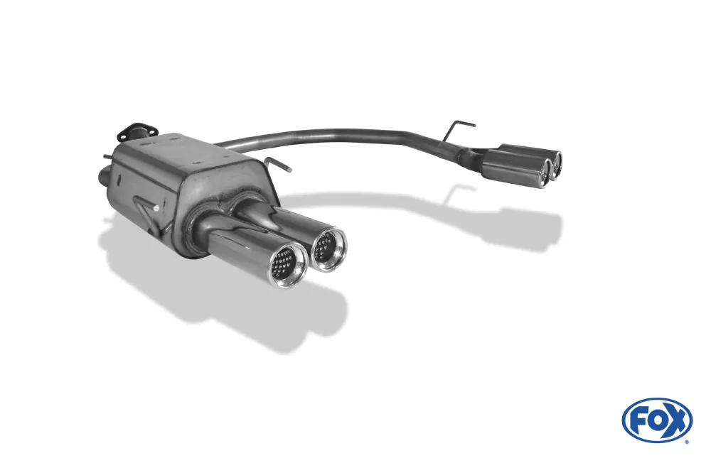 Opel Astra G-CC Fließheck  Endschalldämpfer Ausgang rechts/links - 2x80 Typ 13 rechts/links