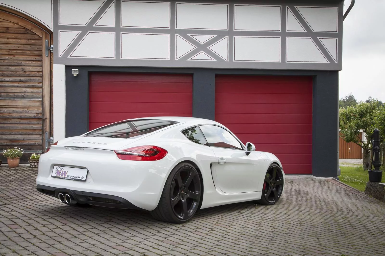 KW Gewindefahrwerk V4 Clubsport inkl. Stützlager PORSCHE CAYMAN (981) 03/2013-