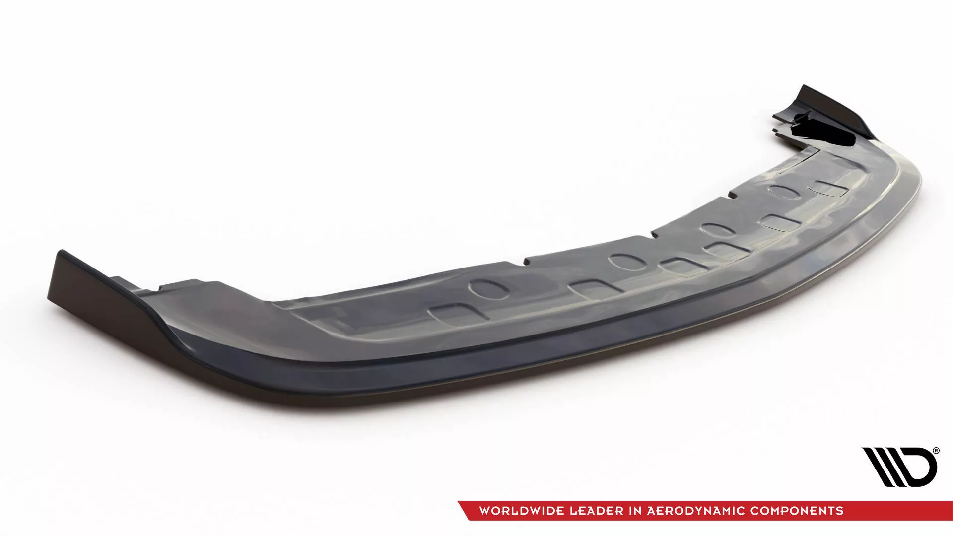 Front Ansatz Für Dodge Challenger SRT Hellcat Widebody Mk3 Schwarz Hochglanz