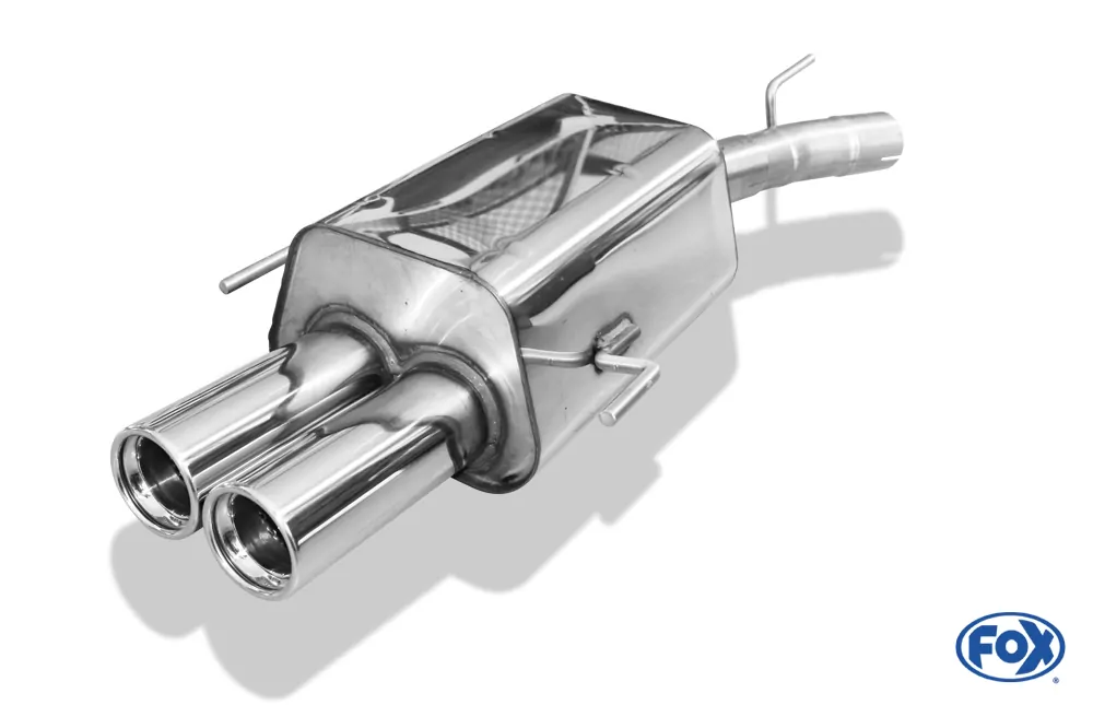 Opel Astra G-CC  Endschalldämpfer Ø60mm - 2x80 Typ 13