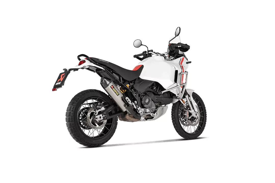 Akrapovic Slip-On Line (Titanium) Auspuff für Ducati DesertX Typ 1X Modelljahr 2022-