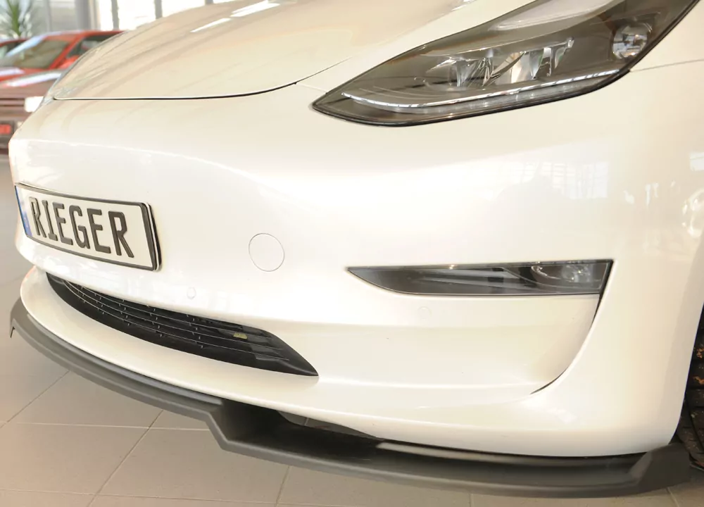 Rieger Spoilerschwert matt schwarz für Tesla Model 3  (003)  06.18-09.23 (bis Facelift)