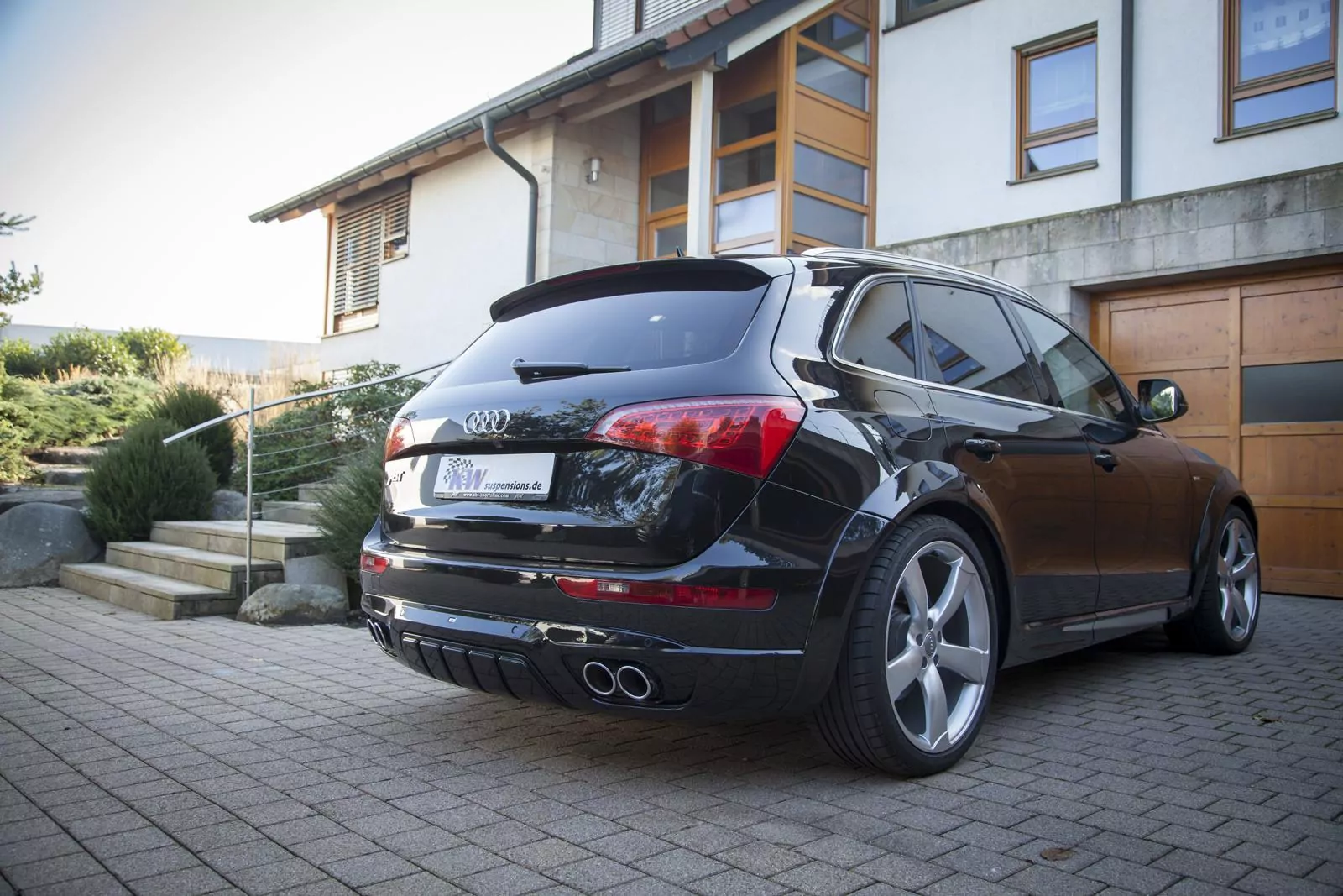 KW DDC - ECU Gewindefahrwerk inox AUDI Q5 (8R) 8R1, 8R2, 8RB 11/2008-12/2017