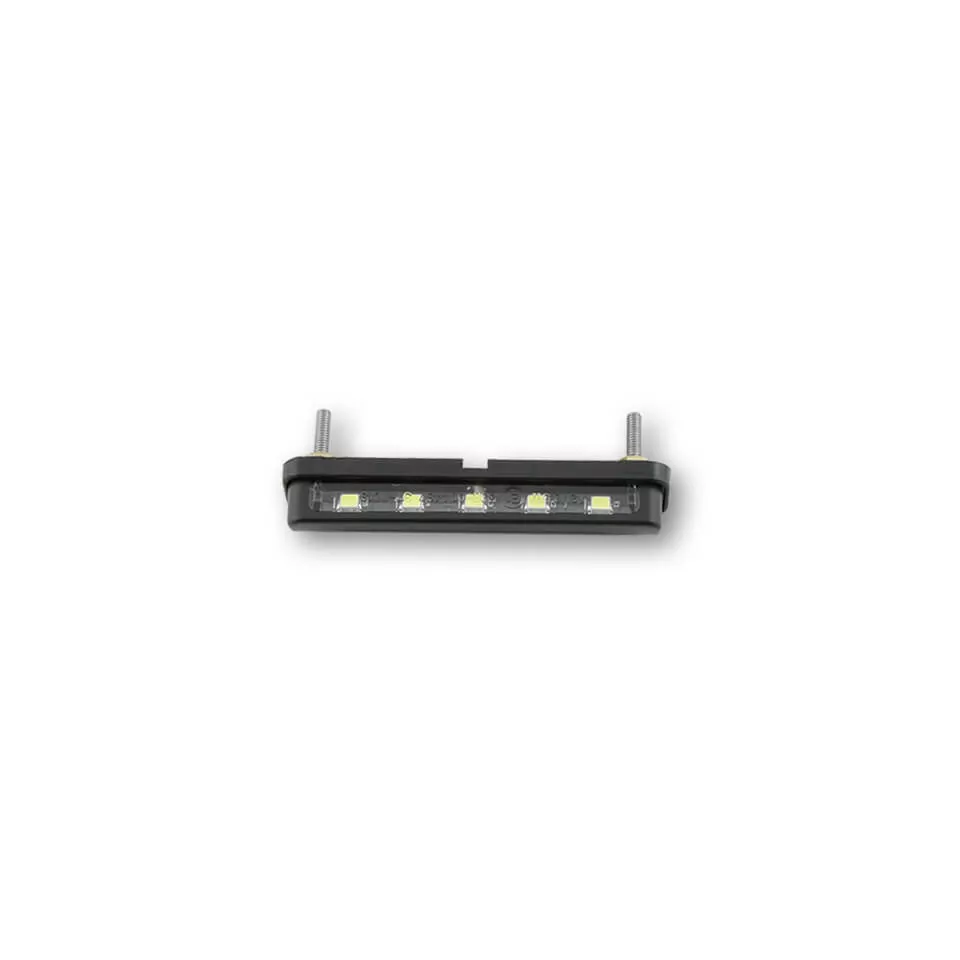 HIGHSIDER smart ST-7 LED Kennzeichenbeleuchtung Schwarz Verschraubbar (1Stck)