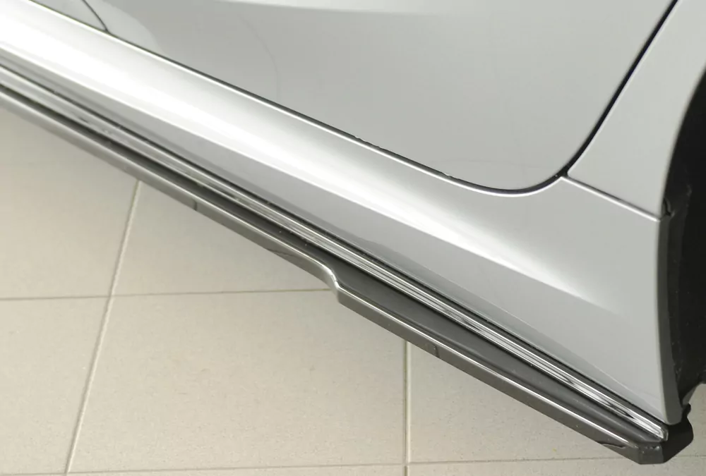 Rieger Seitenschweller links ansatz glanz schwarz für BMW 3er G21  (G3K) Touring 07.22- (ab Facelift) LCI