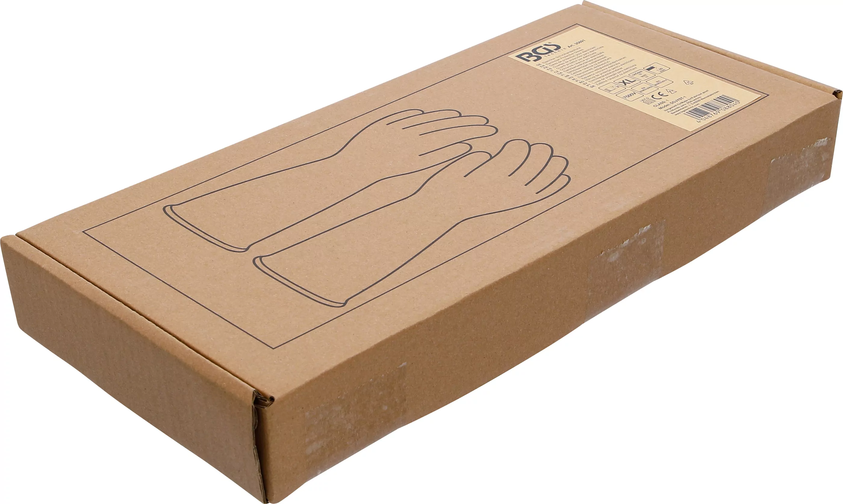 Elektriker-Schutzhandschuhe | mit Naturlatex Schutzisolierung | Größe 10 (XL)