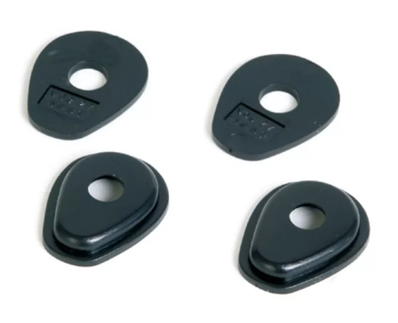 HIGHSIDER smart Iss 1 Montageplatten Indy Spacer Schwarz