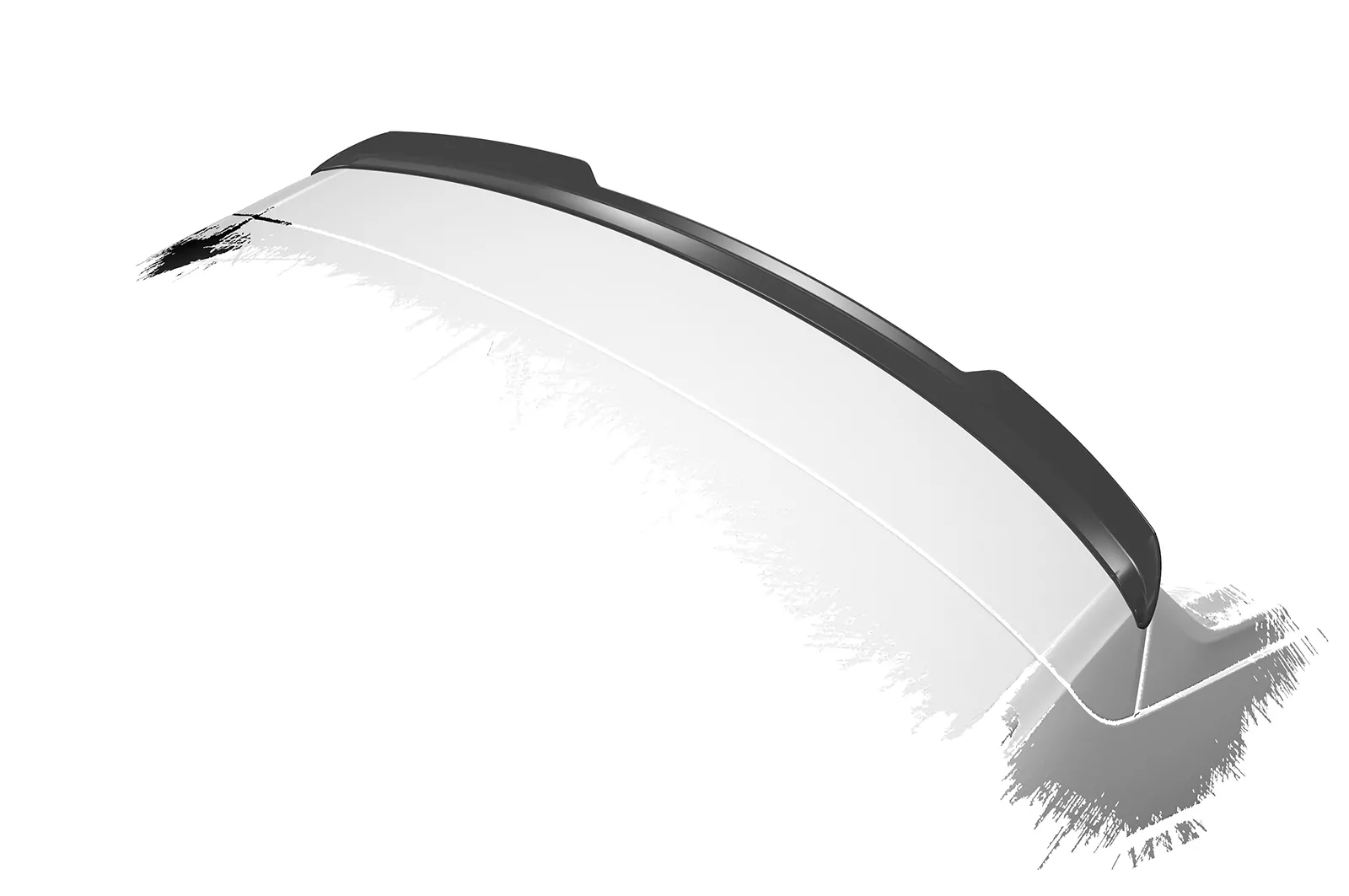 Heckflügel mit ABE für Audi A6 C8 (Typ 4K/F2) Avant HF826 Schwarz Strukturiert