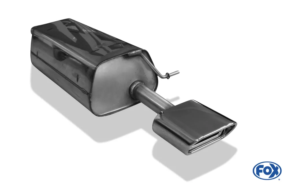 Mazda 2 DY  Endschalldämpfer - 150x70 Typ 53