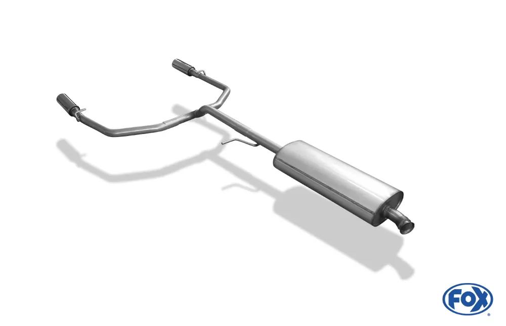 Renault Twingo C06  Halbanlage ab Kat Ausgang rechts/links - 1x76 Typ 13 rechts/links