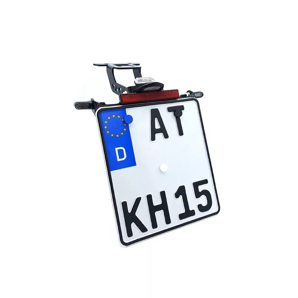 Kennzeichenhalter-Blinker-Kit M-LED für Yamaha Tracer 700 ab Modelljahr 2020 (Hinten)